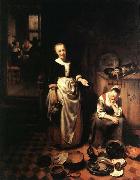 The Idle Servant MAES, Nicolaes